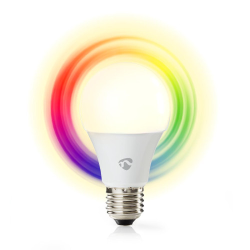WiFi-RGB-Smart-lamp-slimme-lamp-E27-verschillende-kleuren-dimbaar
