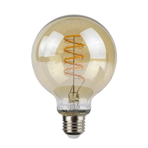 LED Filament globe lamp 80mm - 8cm - G80 - dimbaar - 2200K lamp uit