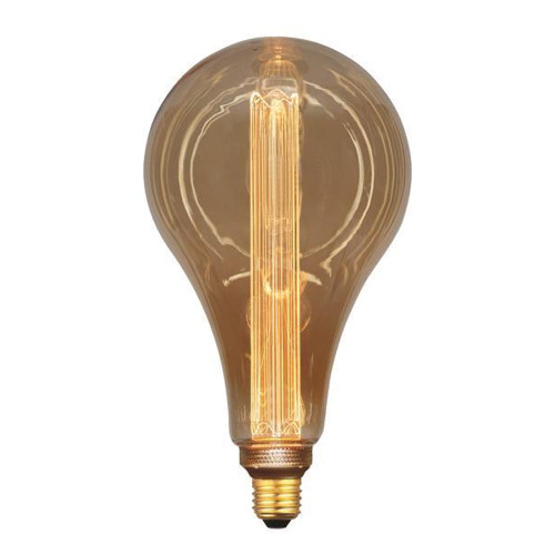 LED filament lamp xxl goud glas 165mm - vooraanzicht