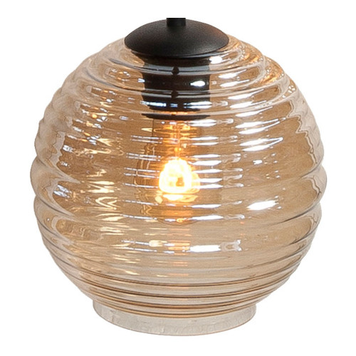 Brengen Redenaar Modderig High Light | Glazen lampenkap | Ribble | Amber | Ø19 cm | LedLoket
