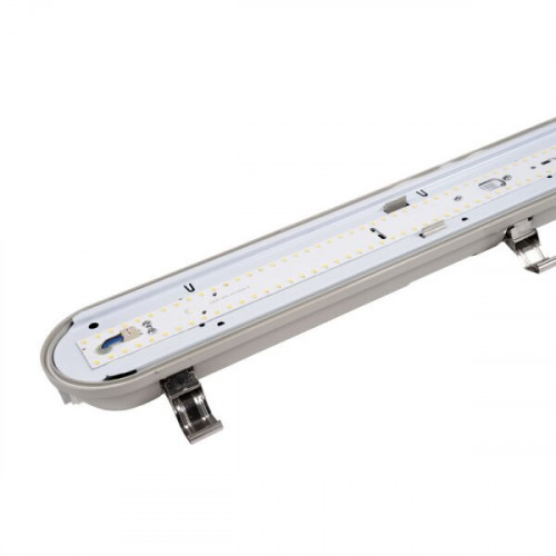Digitaal minimum Scenario LED Batten armatuur met noodverlichting | 55W | Waterdicht | LedLoket