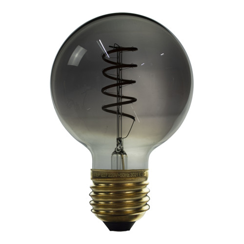 zaad weg te verspillen Onderhoud LED globe lamp smoke | G95 | 6 Watt | Dimbaar 3-steps | 2200K | ledLoket