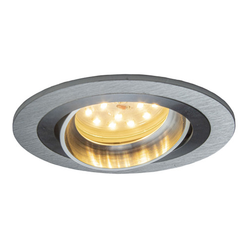 Kip Aanbeveling Voorafgaan LED ondiepe Inbouwspot 5 Watt | Dimbaar | 80mm | kantelbaar | zilver | rond  | LedLoket