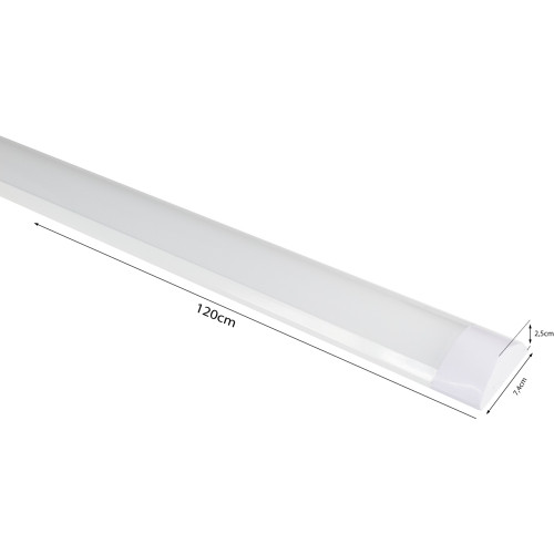 Inzet Onverenigbaar Permanent LED Batten armatuur 120cm 36W | 4000K naturel | Kopen? | Scherpe prijs