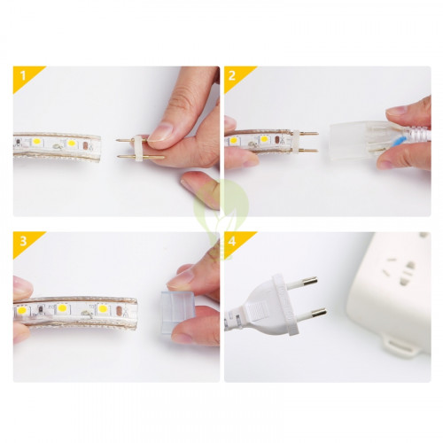 LED strip dimbaar | 30 meter | 60 LED's/m | Plug and Play | 3000K - Warm wit LedLoket