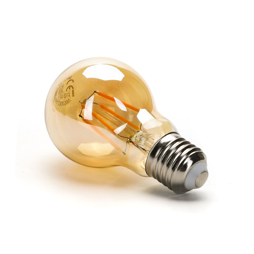 Filament Amber Lamp 6W A60 E27 2200K Kopen? | Ledloket