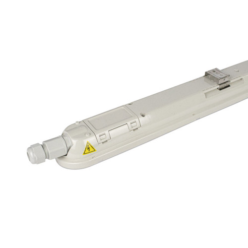 Digitaal minimum Scenario LED Batten armatuur met noodverlichting | 55W | Waterdicht | LedLoket