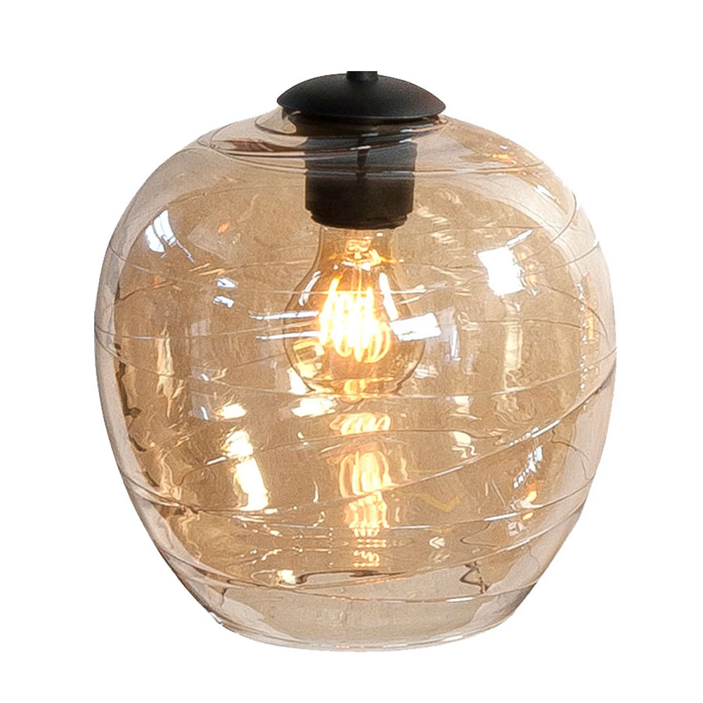fundament Binnenwaarts tekort Highlight - Glazen lampenkap 22 cm - goud glas kopen? | Ledloket