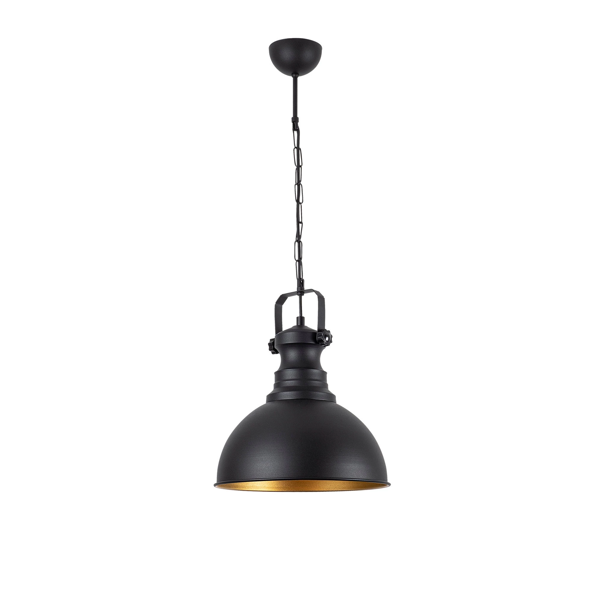 nieuws compenseren Top industriële hanglamp | Zwart Goud | 30 cm Kopen? | Ledloket