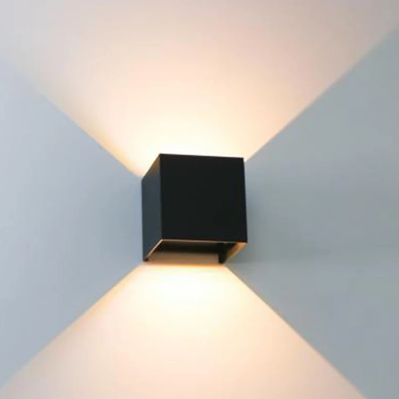 aan de andere kant, iets wees gegroet Led Cube Wandlamp | Dimbaar | Ip65 | Zwart Kopen? | Ledloket