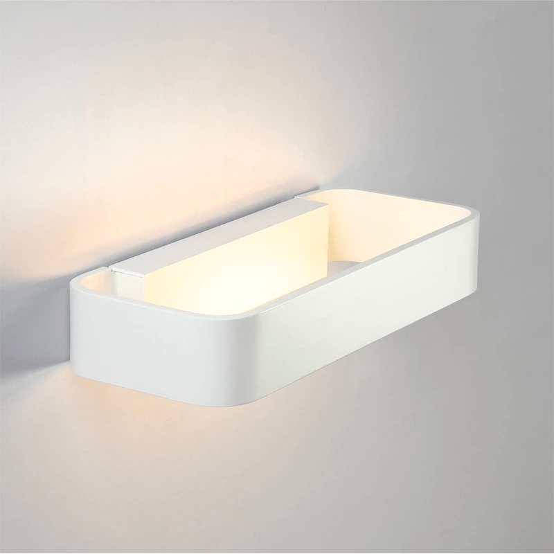 natuurkundige Veroveren Uitlijnen LED rechthoekige wandlamp | Wit | Dimbaar | IP20 | Helike | 3000K - Warm  wit | LedLoket